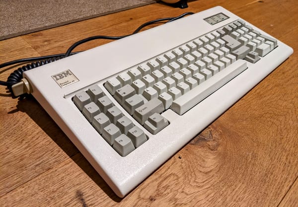 Well this was a nice surprise! (1986 IBM Model F/AT)