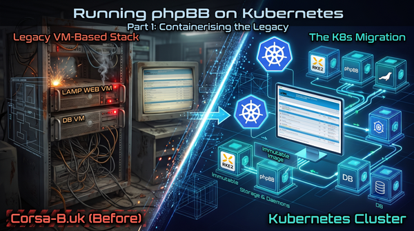 Running phpBB on Kubernetes: Containerising a Legacy PHP Forum (Part 1)